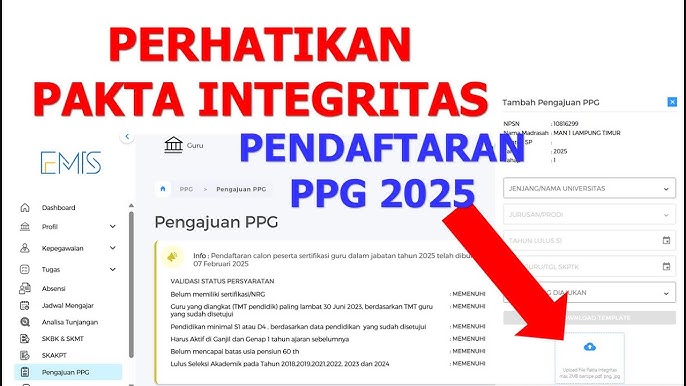 Download Pakta Integritas PPG Kemenag 2025