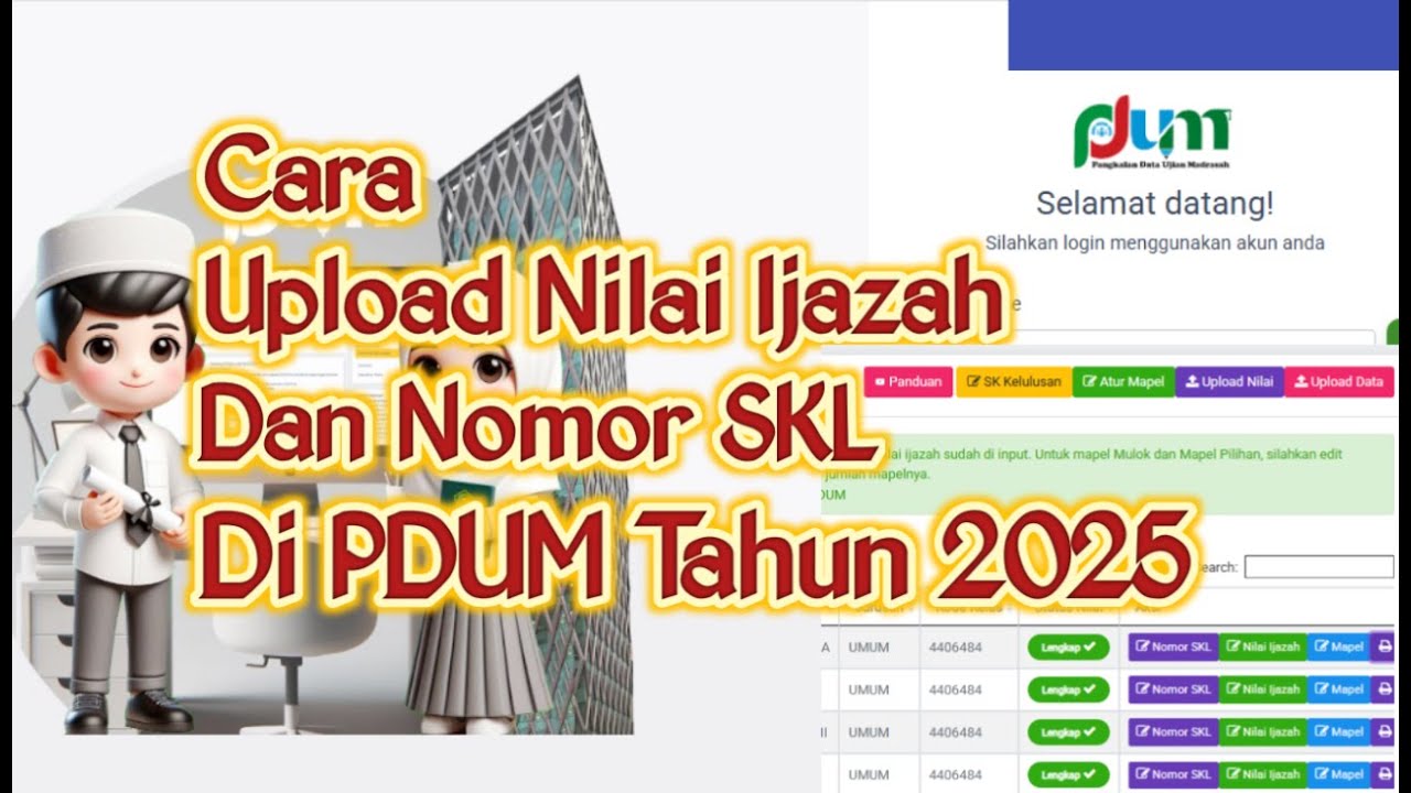 Cara Isi Nomor SKL Ijazah RA 2025