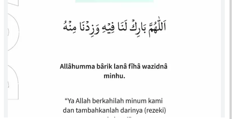 Doa Minum Susu Putih Malam 1 Suro