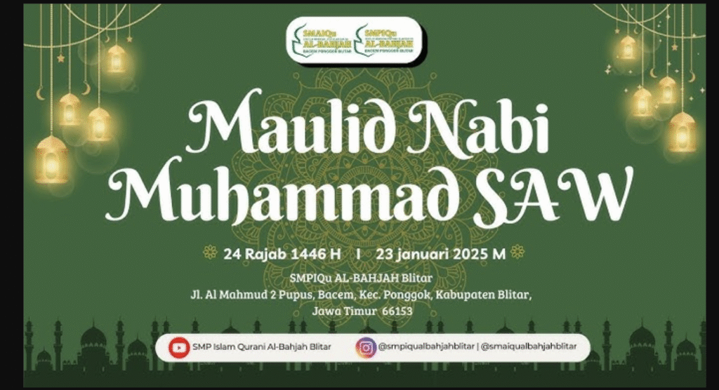 Gambar tentang Maulid Nabi Muhammad 2025