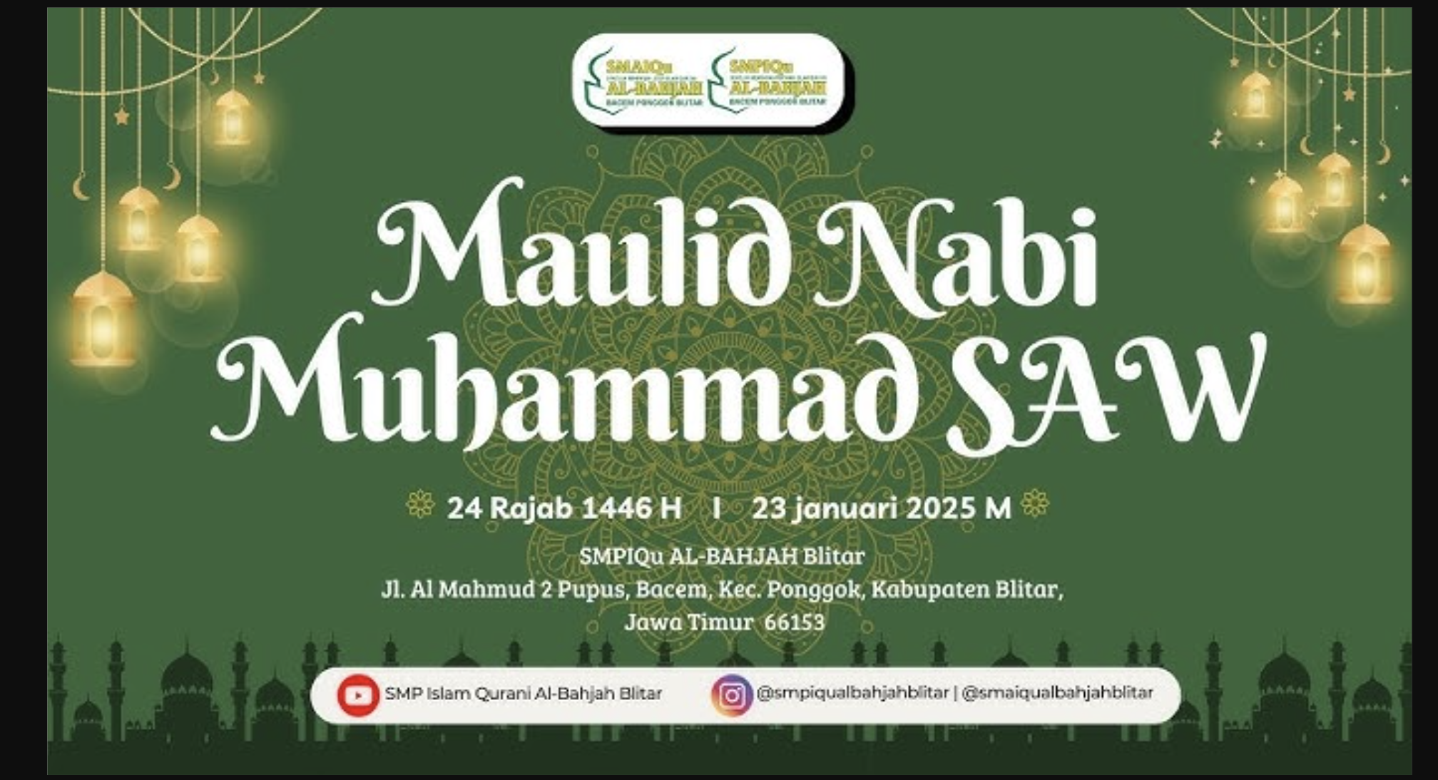 Gambar tentang Maulid Nabi Muhammad 2025