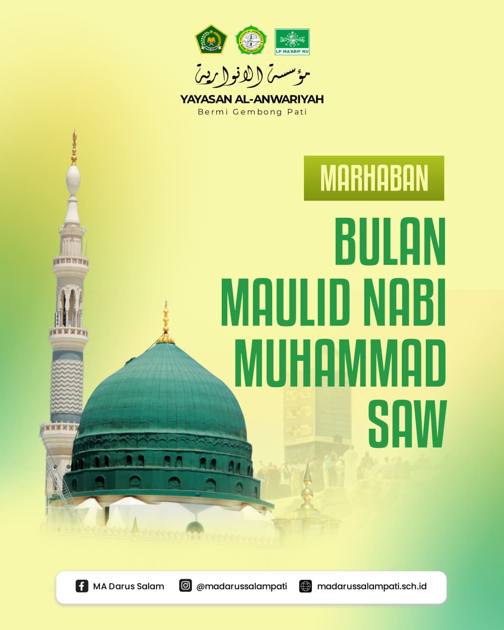 Poster Maulid Nabi 2025