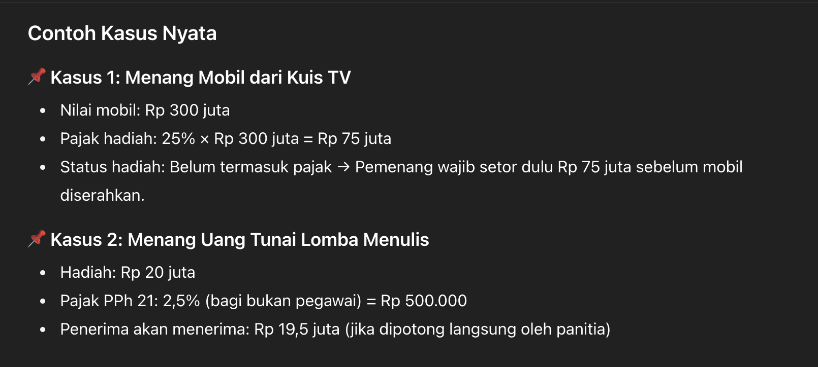 Pajak Hadiah Berapa Persen?