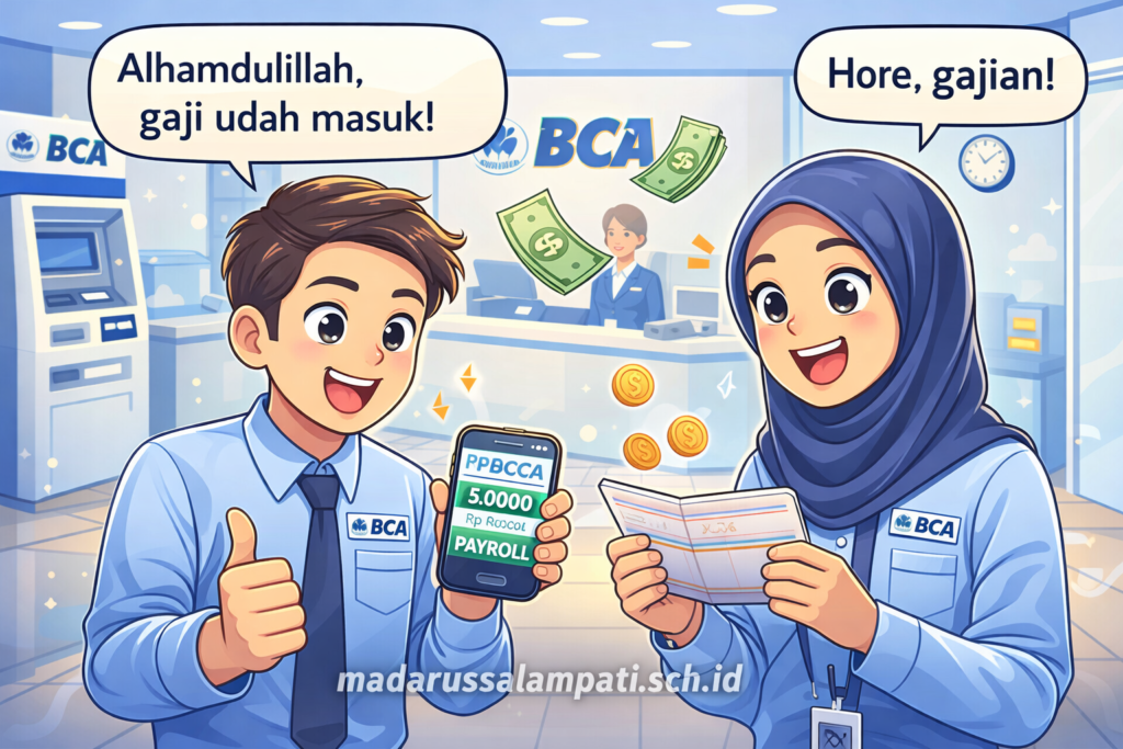 Payroll BCA Masuk Jam Berapa