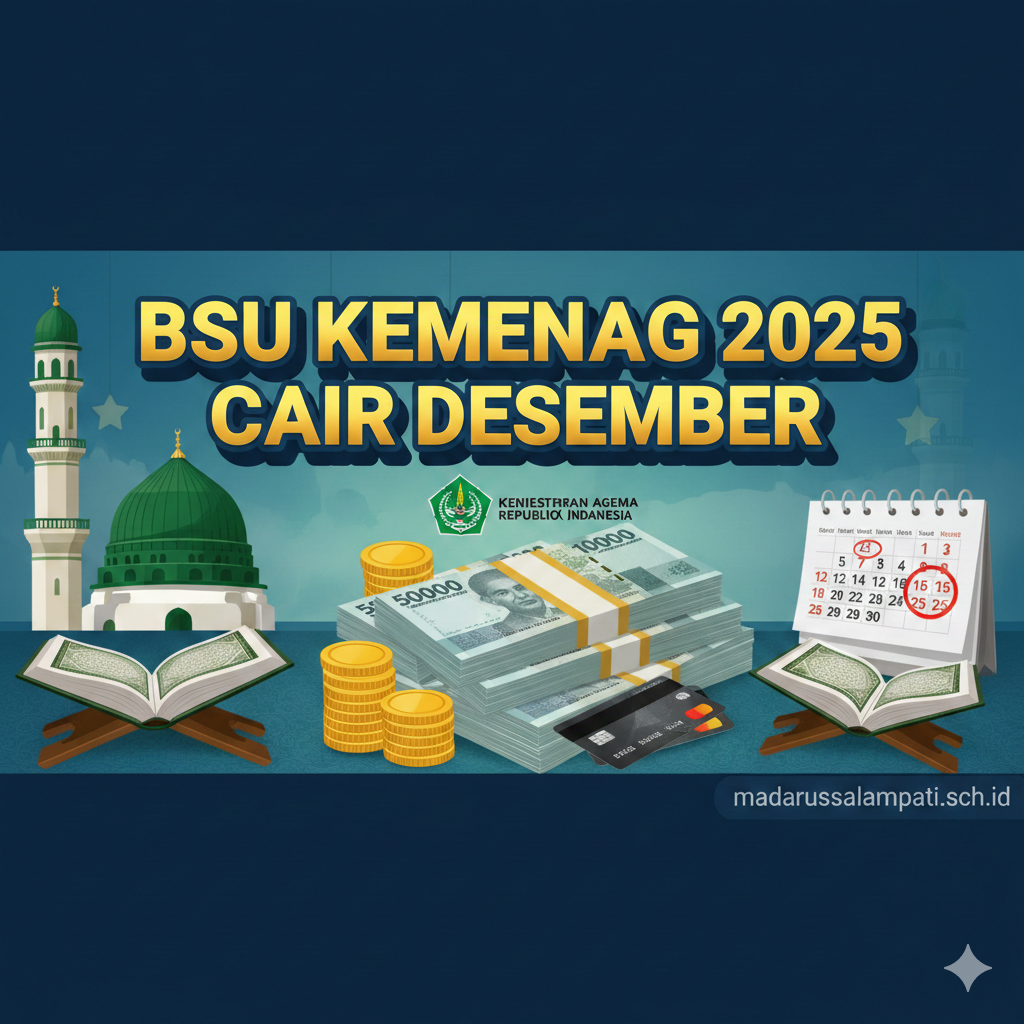 BSU Kemenag 2025 Cair Desember