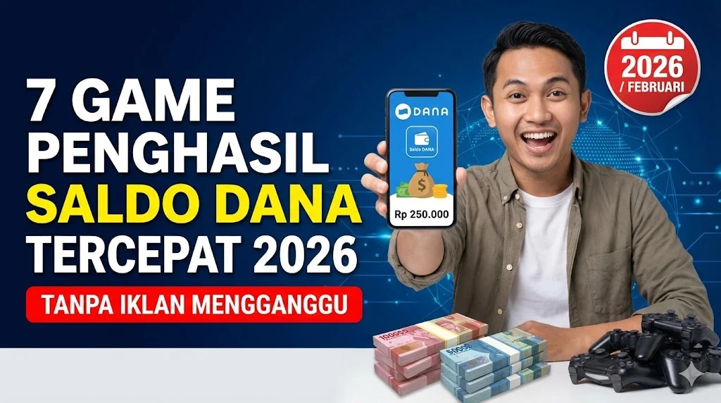 7 Game Tanpa Modal Penghasil Saldo DANA 2026 yang Lagi Viral di Indonesia