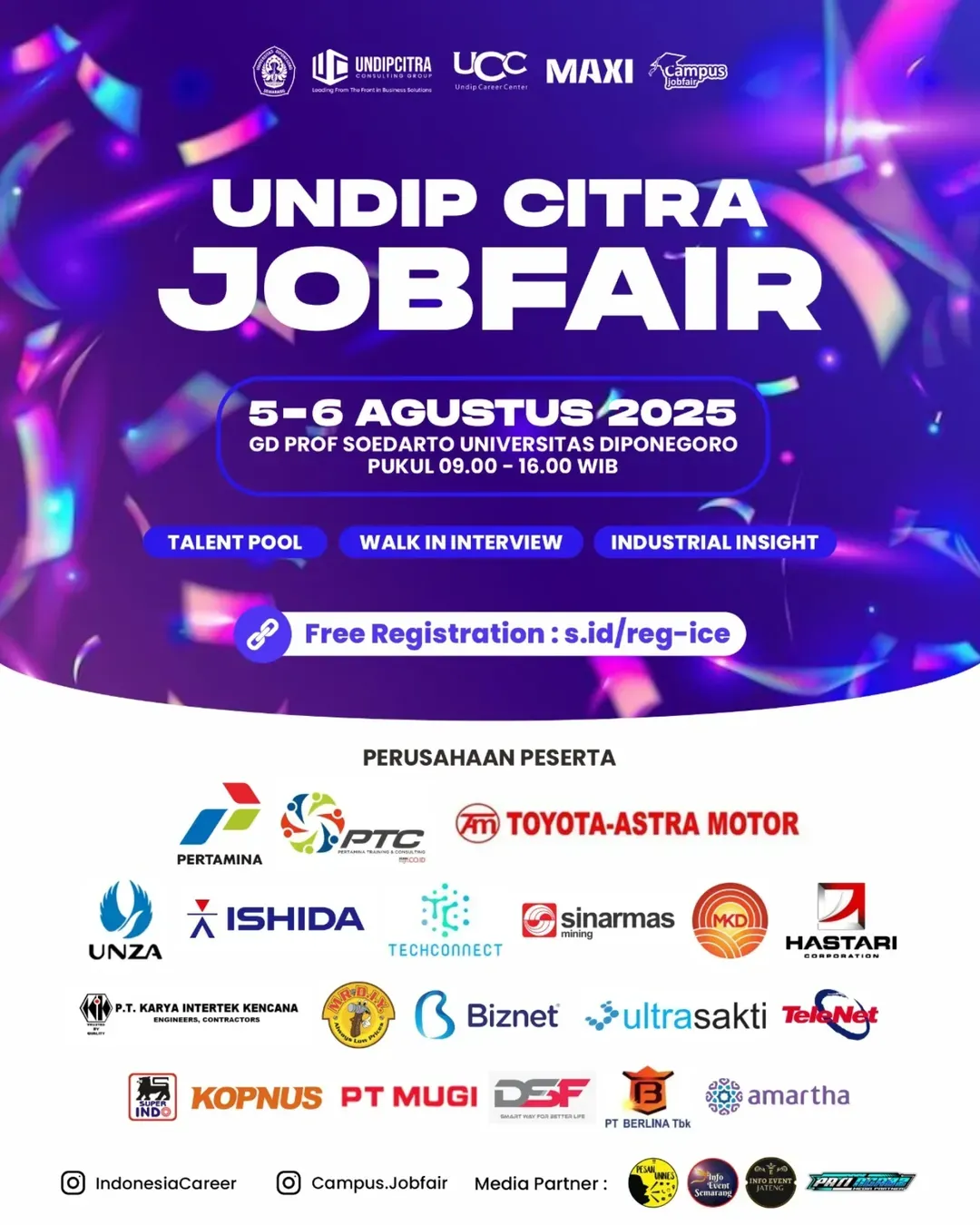 Antusias Tinggi Pelamar di Job Fair Undip, KAI Daop 4 Semarang Catat Rekor Baru