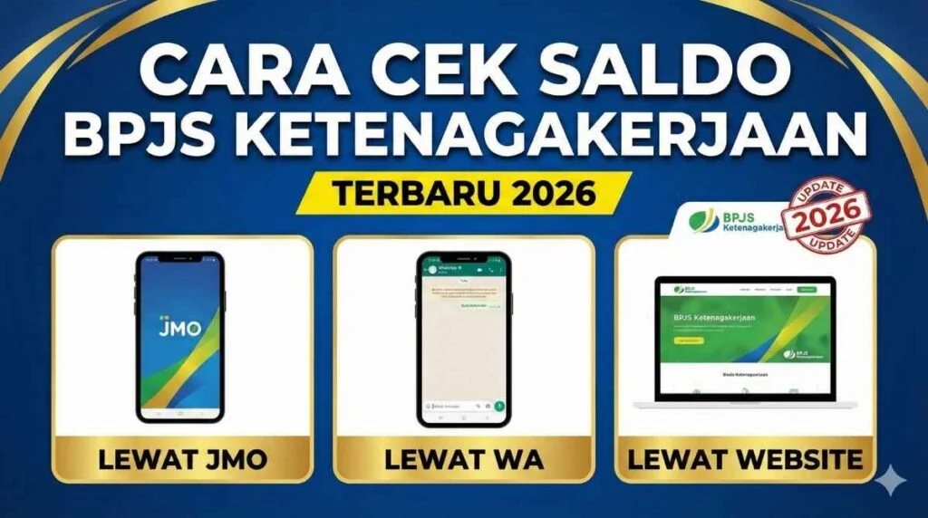 Cara Praktis Cek Saldo BPJS Ketenagakerjaan 2026 dengan Empat Metode Terpercaya