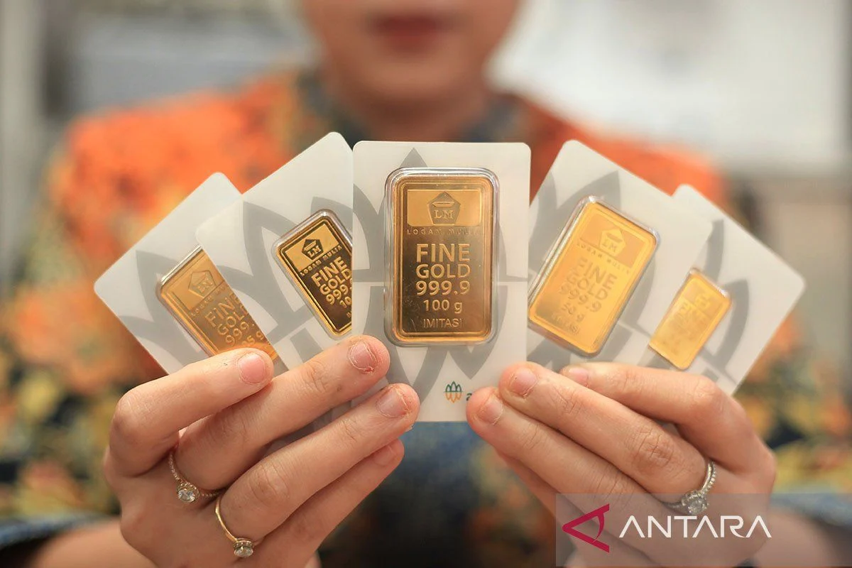 Harga Emas Antam Turun Rp44.000, Catat Harga Rp2,84 Juta per Gram pada 20 April 2026