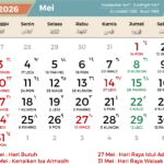 Jadwal Idul Adha 2026: Tanggal Merah, Cuti Bersama, dan Peluang Libur Panjang di Mei
