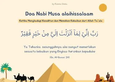 Mengenal Tiga Doa Nabi Musa yang Membantu Mengatasi Kesulitan Hidup