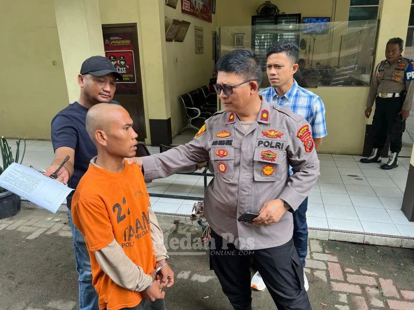 Modus Pura Salat: Residivis Pencuri HP dan Tablet di Masjid Medan Ditangkap