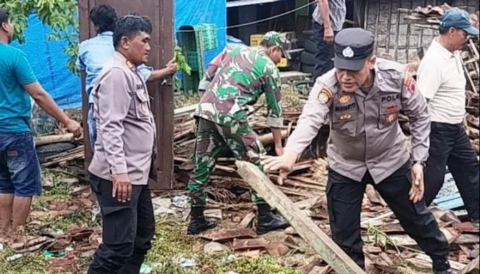 Oknum TNI Rusak Rumah Kepala Desa di Muna, Polisi Militer Turun Tangan