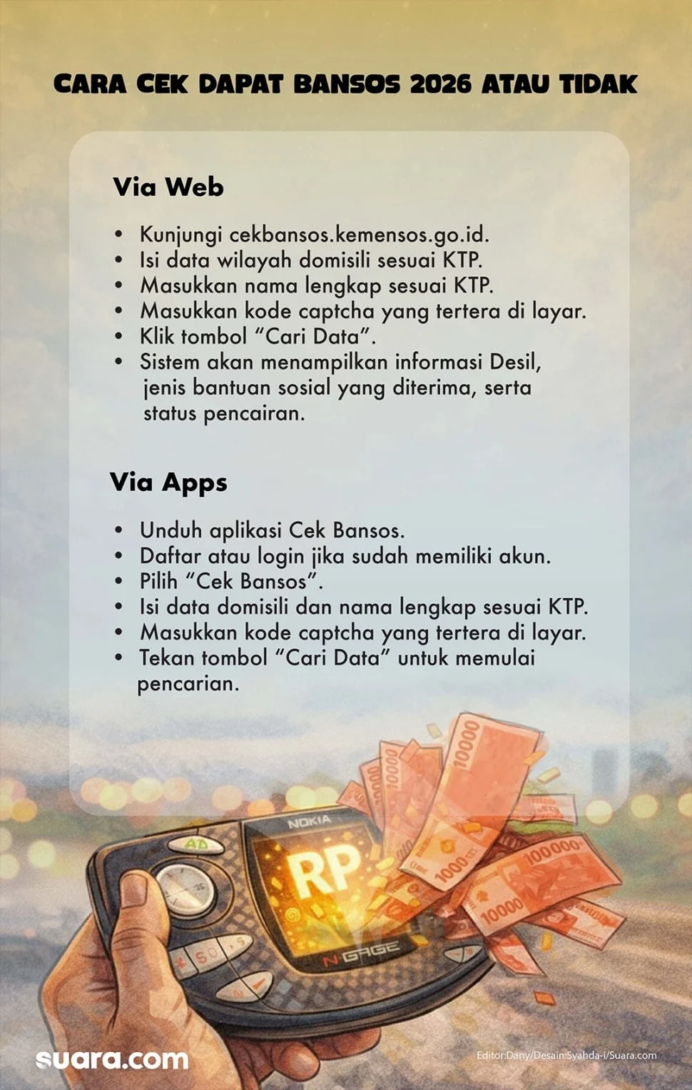 Panduan Praktis Cek Desil Bansos April 2026 Lewat HP: Langkah Mudah untuk Warga