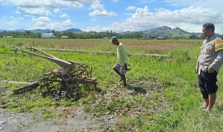 Pencurian Mesin Traktor di Sawah Dukuh Randu, Kutoharjo: Dua Unit Hilang Sekaligus