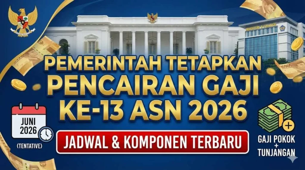 Prediksi Jadwal Pencairan Gaji ke-13 PNS 2026: Rincian Waktu, Besaran, dan Kelompok Penerima