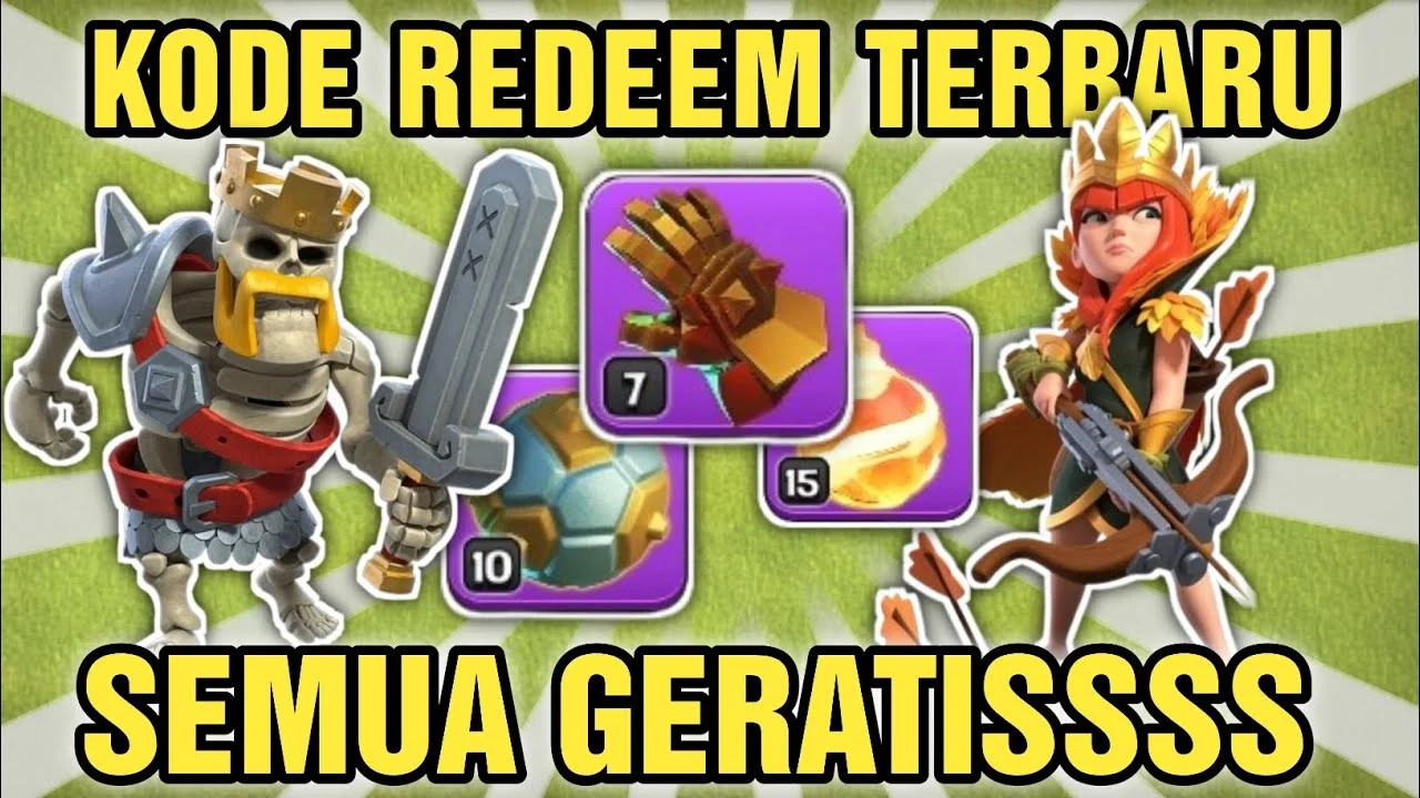 Redeem Kode COC Terbaru Sabtu 18 April 2026: Dapatkan Permata Gratis Sebelum Kadaluarsa