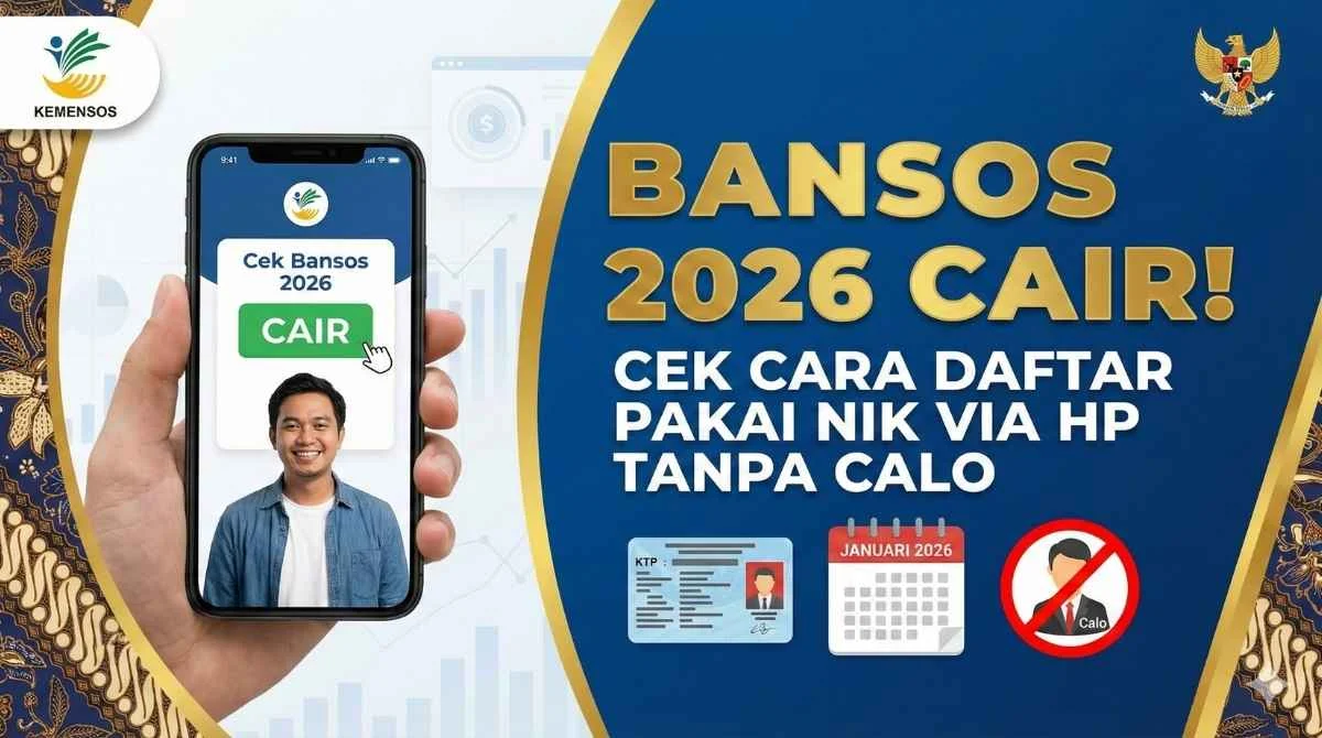 Sistem Cek Bansos 2026 Praktis: Hanya Pakai NIK, Proses Lebih Cepat