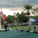 Upacara Hari Kesadaran Nasional di Polres Rembang Tampil Khidmat, Wakapolres Tekankan Profesionalisme